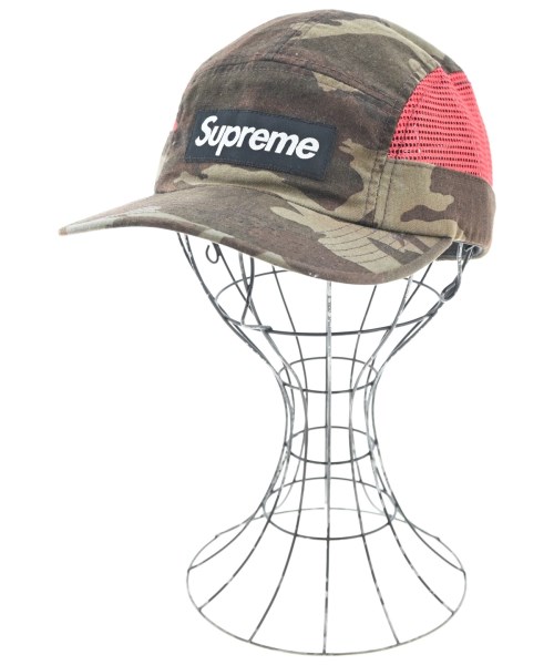 Supreme(シュプリーム)キャップ 茶 サイズ:-/2200678733257