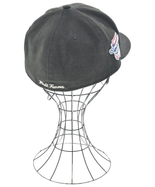Supreme（シュプリーム）キャップ 黒 サイズ:57.7cm メンズ/2200678763063