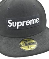 Supreme（シュプリーム）キャップ 黒 サイズ:57.7cm メンズ/2200678763063