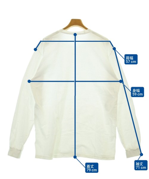 Supreme（シュプリーム）Tシャツ・カットソー 白 サイズ:XL メンズ/2200678835012