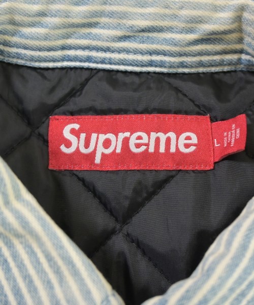 Supreme（シュプリーム）カジュアルシャツ 青 サイズ:L メンズ/2200678922019