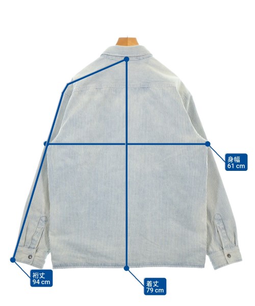 Supreme（シュプリーム）カジュアルシャツ 青 サイズ:L メンズ/2200678922019