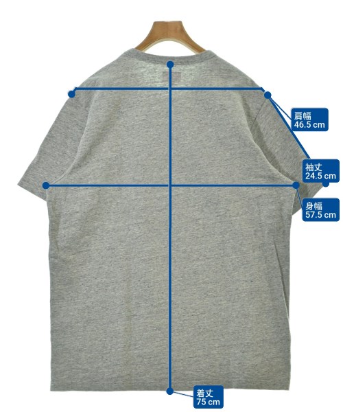 Supreme（シュプリーム）Tシャツ・カットソー グレー サイズ:XL メンズ/2200678521052