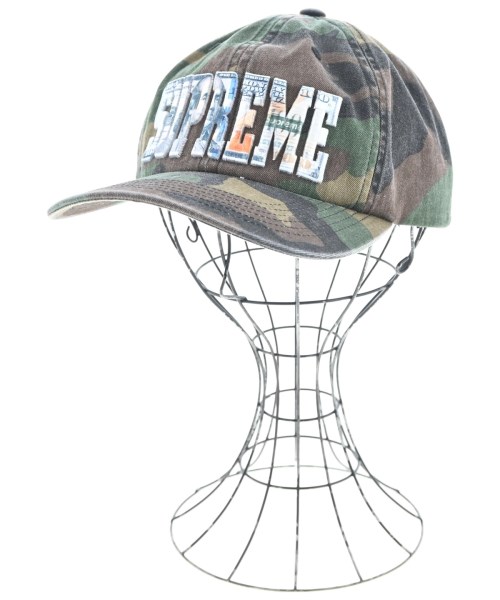 Supreme(シュプリーム)キャップ カーキ サイズ:-/2200678521076