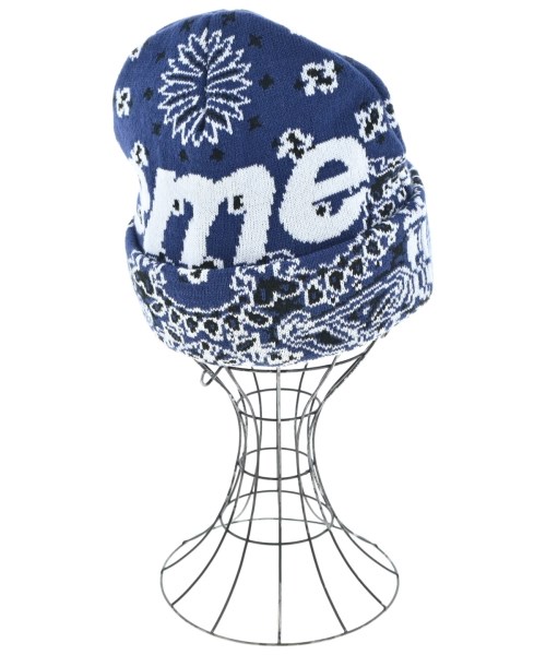 Supreme（シュプリーム）ニットキャップ・ビーニー 紺 サイズ:- メンズ/2200679172086