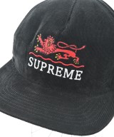 Supreme（シュプリーム）キャップ 黒 サイズ:- メンズ/2200671863388