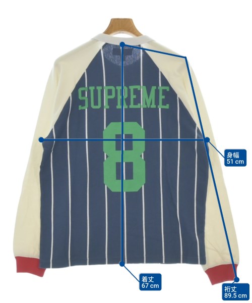 Supreme（シュプリーム）Tシャツ・カットソー 紺 サイズ:S メンズ/2200679187073