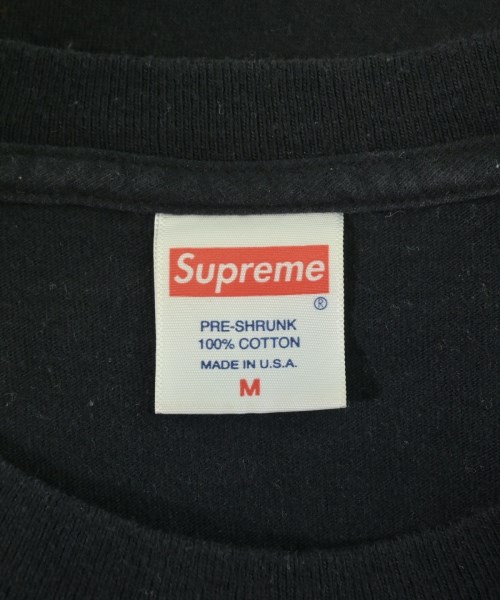 Supreme（シュプリーム）Tシャツ・カットソー 黒 サイズ:M メンズ/2200677056050