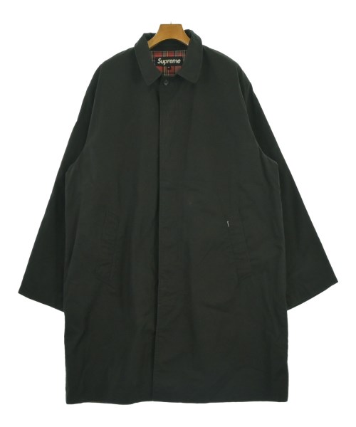 Supreme(シュプリーム)ステンカラーコート 黒 サイズ:XL/2200679087021