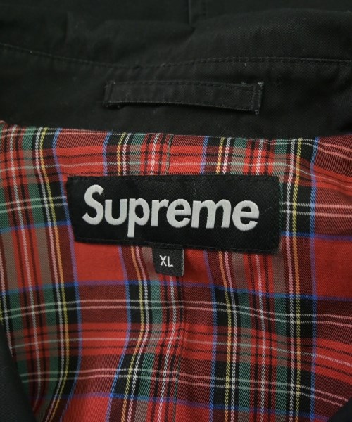 Supreme（シュプリーム）ステンカラーコート 黒 サイズ:XL メンズ/2200679087021