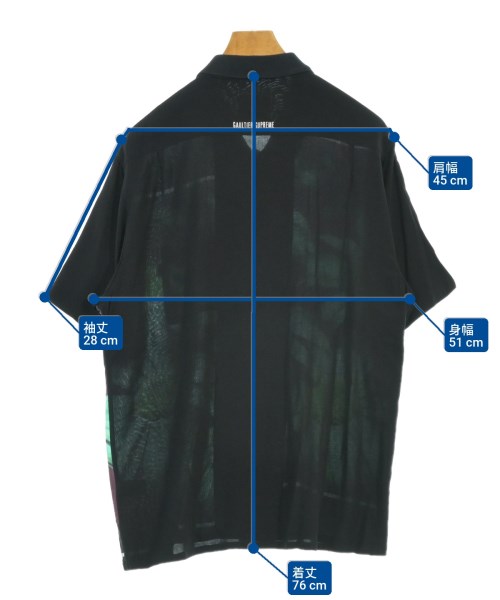 Supreme（シュプリーム）カジュアルシャツ 黒 サイズ:L メンズ/2200679587132