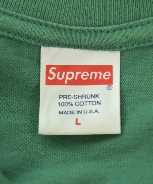 Supreme（シュプリーム）Tシャツ・カットソー 緑 サイズ:L メンズ/2200679747079