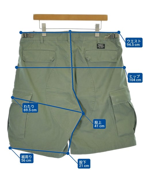 Supreme（シュプリーム）ショートパンツ カーキ サイズ:34(XL位) メンズ/2200679747116
