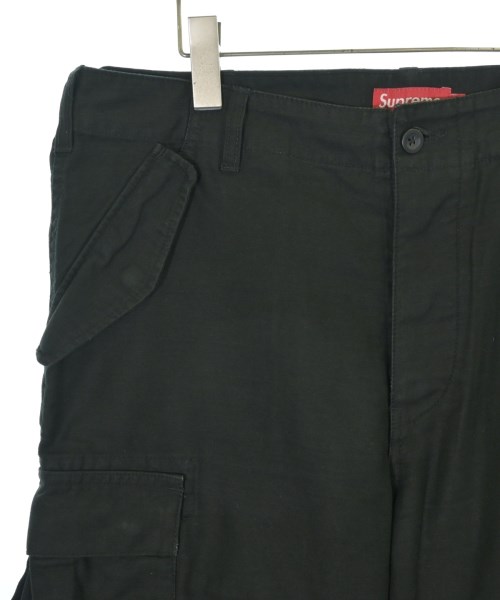 Supreme（シュプリーム）カーゴパンツ 黒 サイズ:34(XL位) メンズ/2200679747123