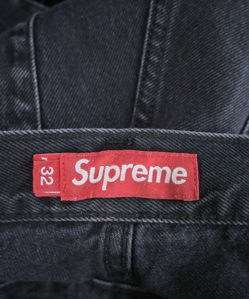 Supreme（シュプリーム）デニムパンツ 黒 サイズ:32(L位) メンズ/2200679970033