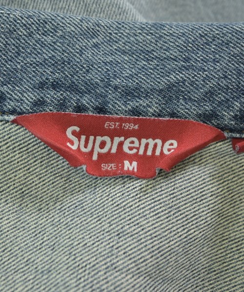 Supreme（シュプリーム）デニムジャケット 青 サイズ:M メンズ/2200679970040
