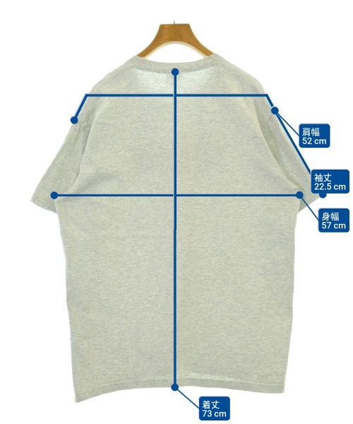 Supreme（シュプリーム）Tシャツ・カットソー グレー サイズ:M メンズ/2200680080066