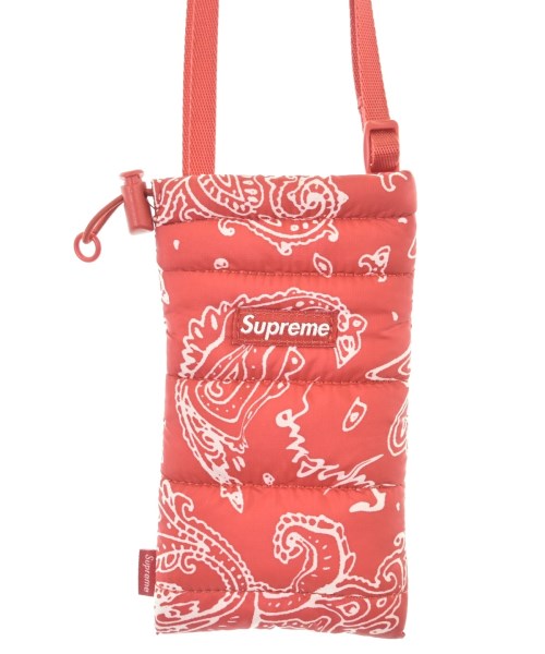 Supreme（シュプリーム）ショルダーバッグ 赤 サイズ:- メンズ/2200680240088