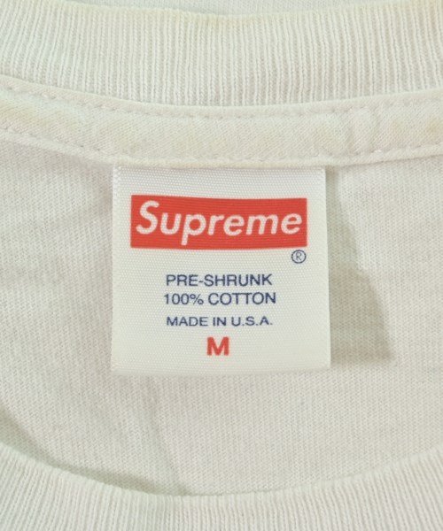 Supreme（シュプリーム）Tシャツ・カットソー 白 サイズ:M メンズ/2200680866066