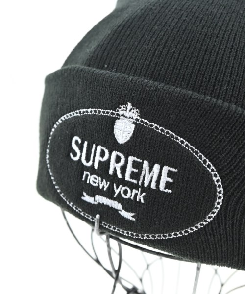 Supreme（シュプリーム）ニットキャップ・ビーニー 黒 サイズ:58cm メンズ/2200680926067