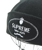Supreme（シュプリーム）ニットキャップ・ビーニー 黒 サイズ:58cm メンズ/2200680926067