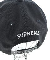 Supreme（シュプリーム）キャップ 黒 サイズ:- メンズ/2200680926098