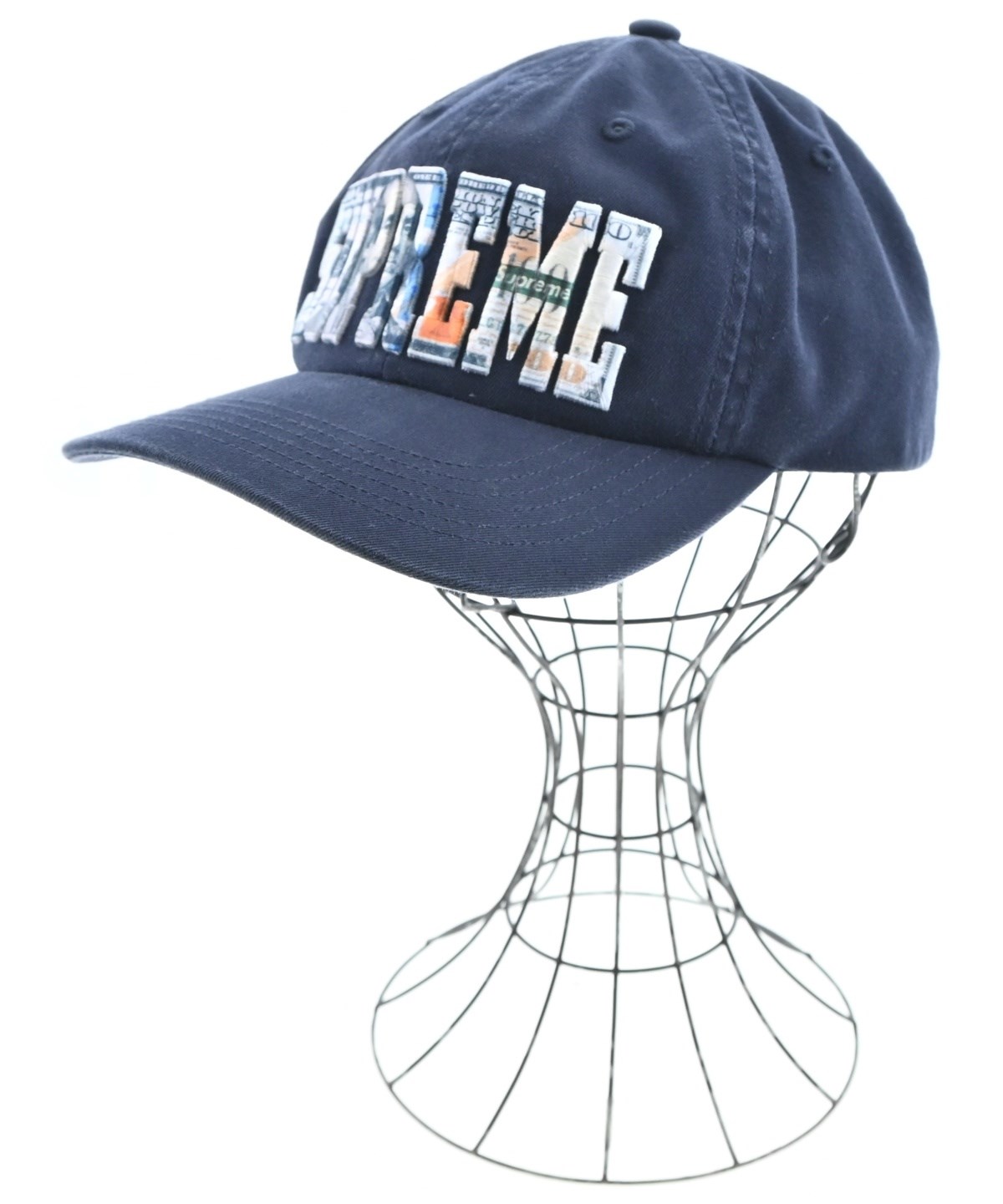 Supreme キャップ 青黒チェック 中古・古着通販】Supreme (シュプリーム) Checkerboard Boucle Camp