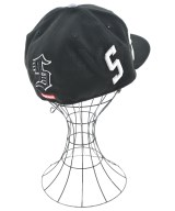 Supreme（シュプリーム）キャップ 黒 サイズ:59.6cm メンズ/2200680926111