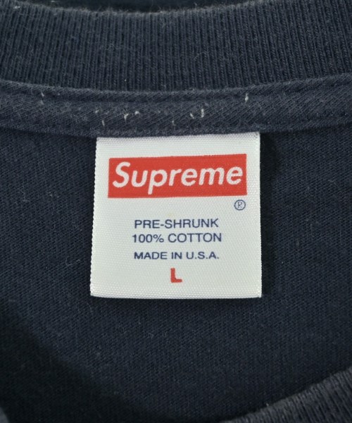 Supreme（シュプリーム）Tシャツ・カットソー 紺 サイズ:L メンズ/2200680939050