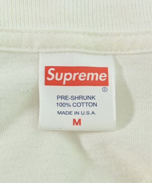 Supreme（シュプリーム）Tシャツ・カットソー 白 サイズ:M メンズ/2200680939067