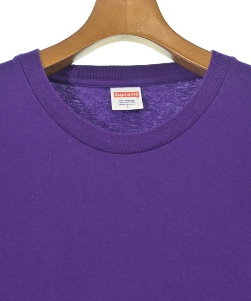 Supreme（シュプリーム）Tシャツ・カットソー 紫 サイズ:L メンズ/2200680955050