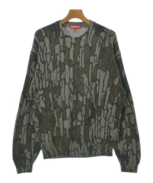 Supreme(シュプリーム)ニット・セーター カーキ サイズ:L/2200680994028