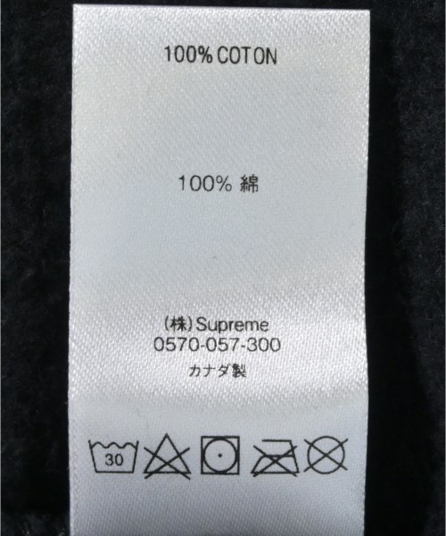 Supreme（シュプリーム）スウェット 黒 サイズ:M メンズ/2200680998026
