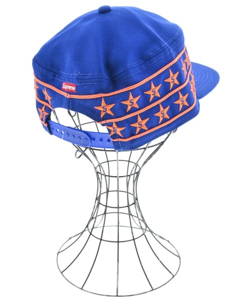 Supreme（シュプリーム）キャップ 青 サイズ:ONE メンズ/2200680998040
