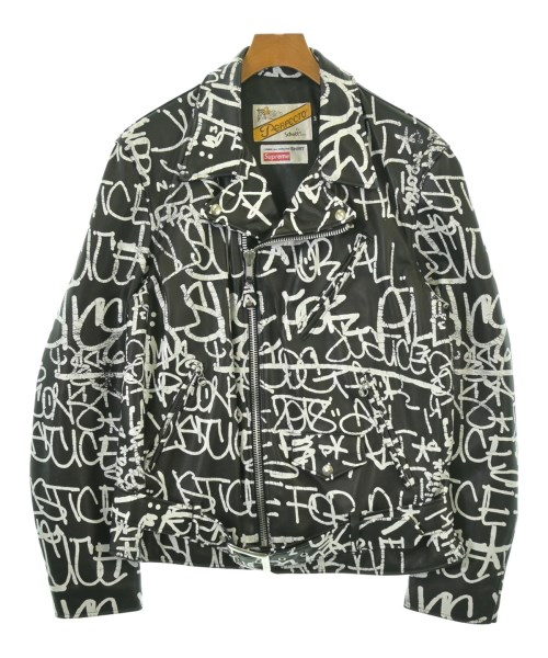 Supreme(シュプリーム)ライダース 黒 サイズ:M/2200681008038