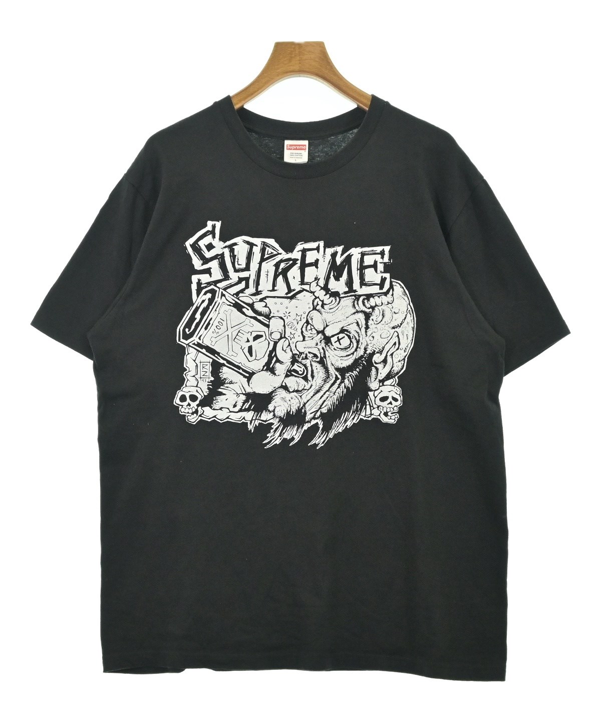 Supreme（シュプリーム）Tシャツ・カットソー 黒 サイズ:L メンズ