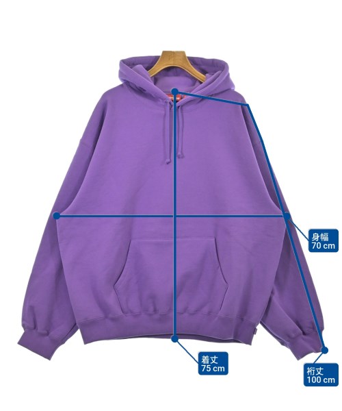 Supreme（シュプリーム）パーカー 紫 サイズ:XXL メンズ/2200673549051