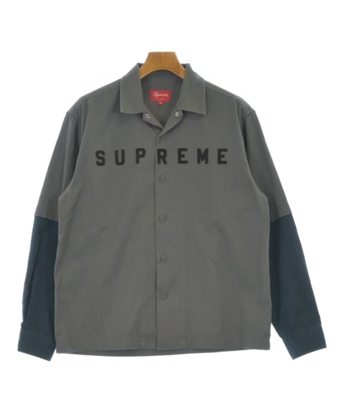 Supreme(シュプリーム)カジュアルシャツ グレー サイズ:S/2200674947016