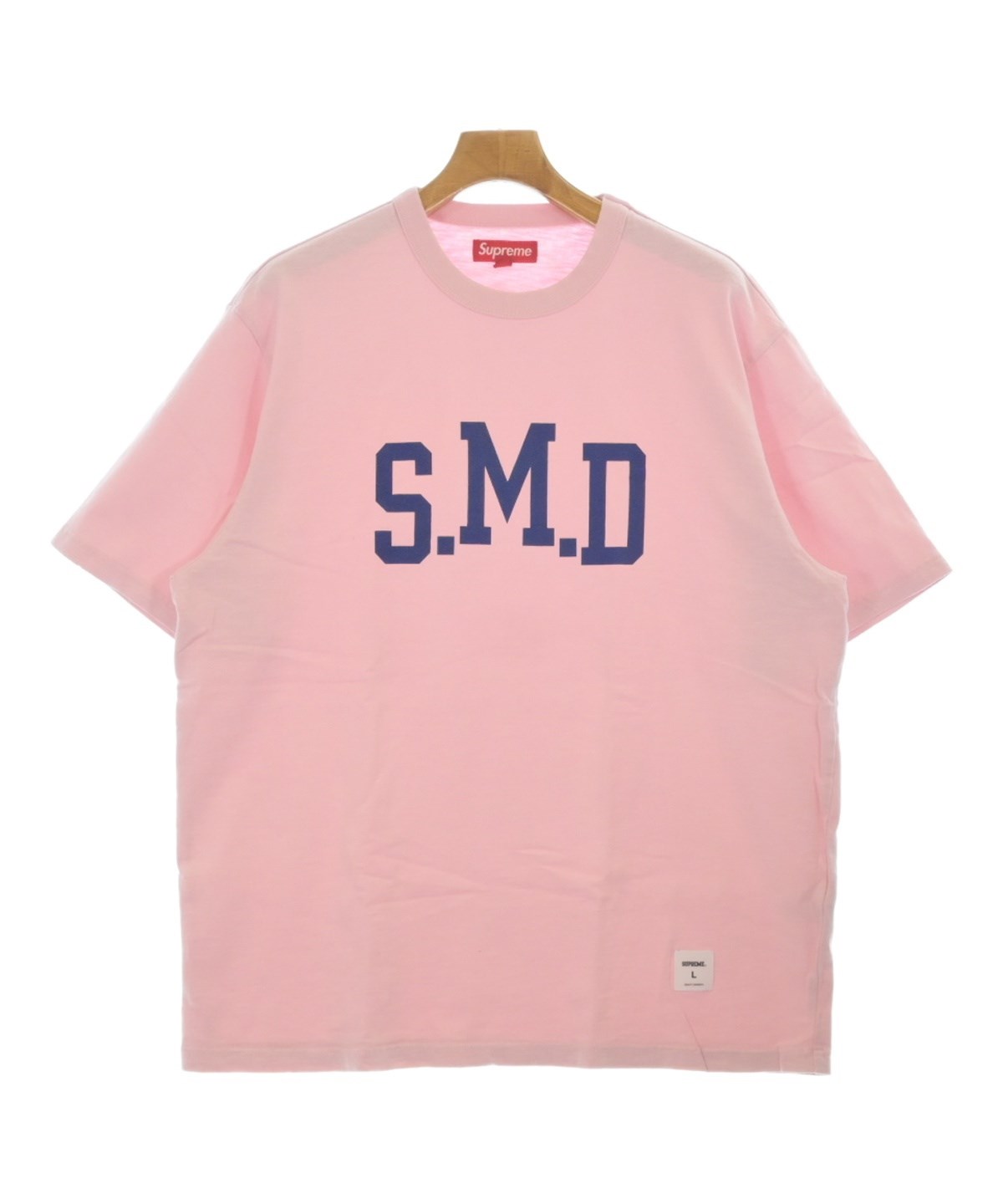 Supreme（シュプリーム）Tシャツ・カットソー ピンク サイズ:L メンズ