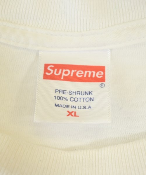 Supreme（シュプリーム）Tシャツ・カットソー 白 サイズ:XL メンズ/2200680571021