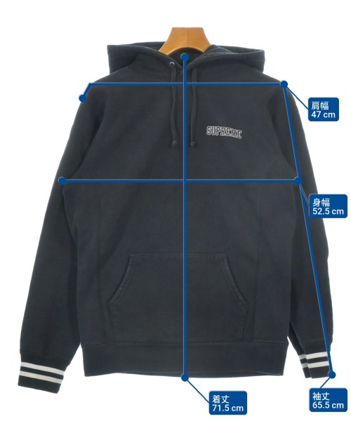 Supreme（シュプリーム）パーカー 黒 サイズ:M メンズ/2200682191043