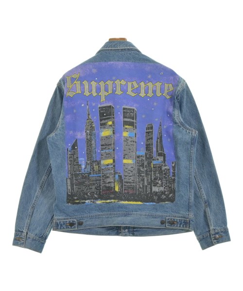 Supreme（シュプリーム）デニムジャケット 青 サイズ:M メンズ/2200682202015