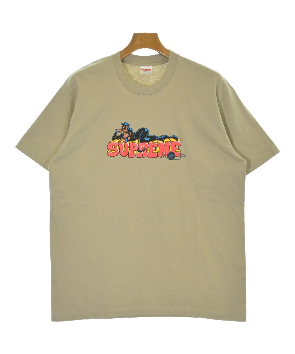 Supreme（シュプリーム）Tシャツ・カットソー カーキ サイズ:M メンズ