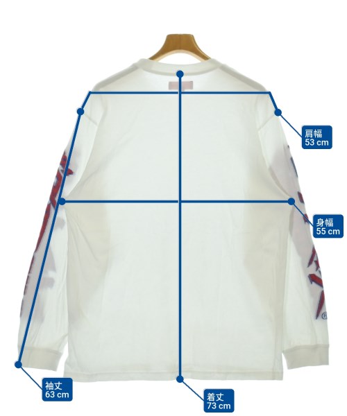 Supreme（シュプリーム）Tシャツ・カットソー 白 サイズ:M メンズ/2200693868026