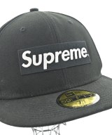 Supreme（シュプリーム）キャップ 黒 サイズ:58.7cm メンズ/2200694065141