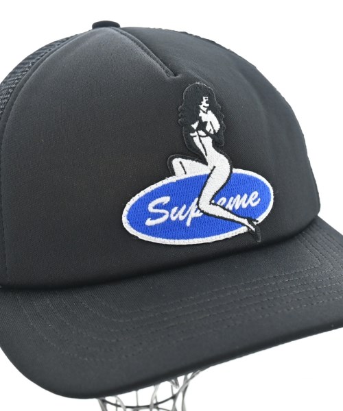 Supreme（シュプリーム）キャップ 黒 サイズ:- メンズ/2200693666035