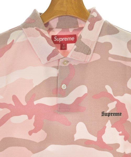 Supreme（シュプリーム）ポロシャツ ピンク サイズ:M メンズ/2200694273034