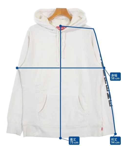 Supreme（シュプリーム）パーカー 白 サイズ:-(XL位) メンズ/2200672794025