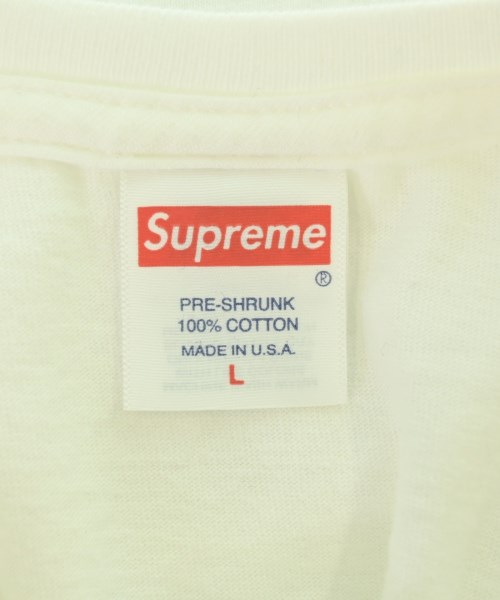 Supreme（シュプリーム）Tシャツ・カットソー 白 サイズ:L メンズ/2200694782048