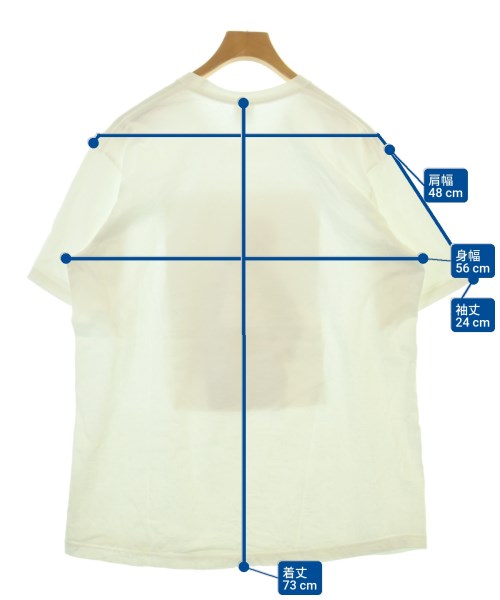 Supreme（シュプリーム）Tシャツ・カットソー 白 サイズ:L メンズ/2200694782048